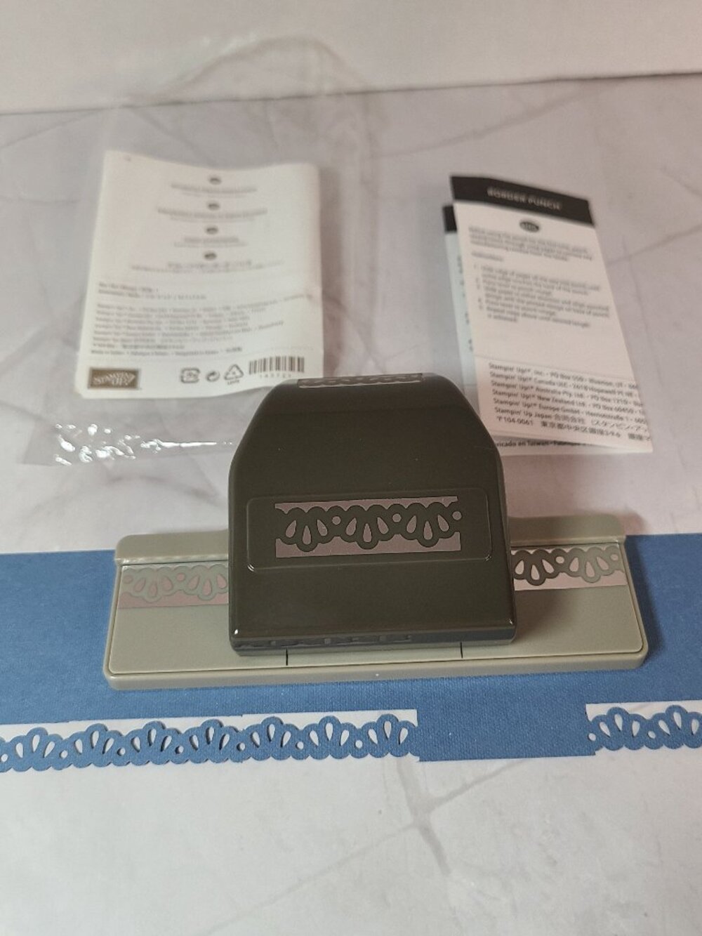 Stampin Up Punch Decorative Ribbon Border